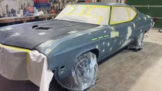 The Spectacular Transformation of a 1969 Buick Skylark (Painting Buick, Gm paint code 53)