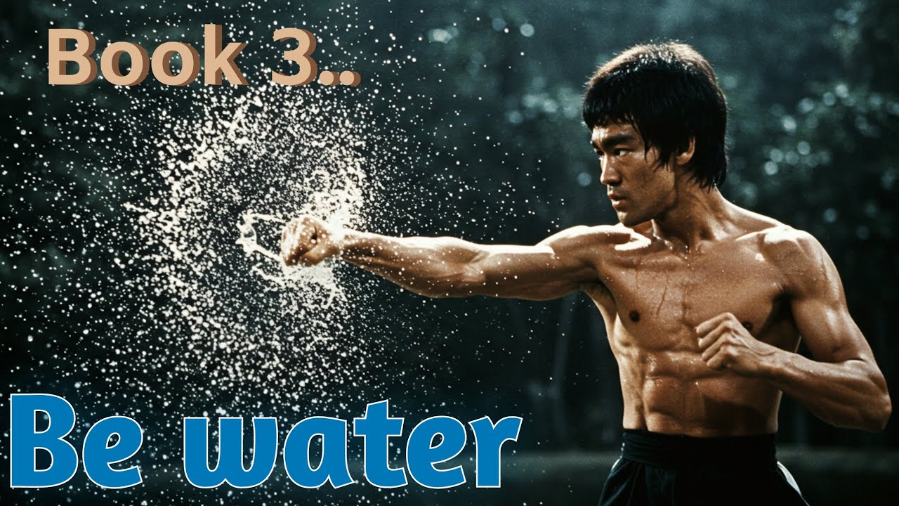 BOOK 3 — BE WATER 🥋 | Bruce Lee Wisdom for Adaptability, Flow & Mental Strength