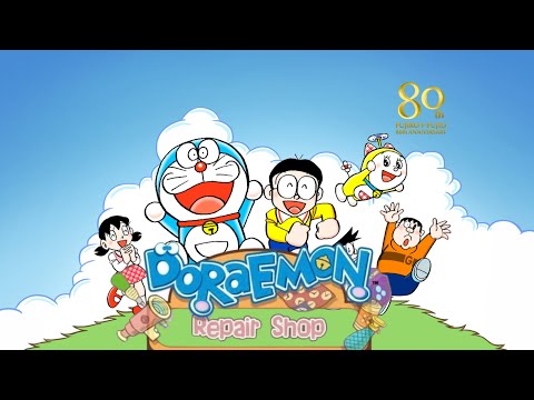 Doraemon Repair shop: Title screen