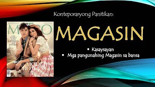 Ano ang Magasin: Popular na Babasahin (kasaysayan at Halimbawa)