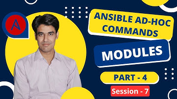 Session - 7 | Ansible Ad-Hoc Commands & Modules | Using Modules With Ad-Hoc Commands | Nehra Classes