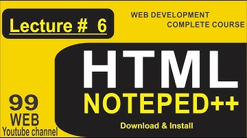 How to Download & Install NOTEPED++ || Lecture # 6 || Complete Tutorial in Urdu/Hindi ]