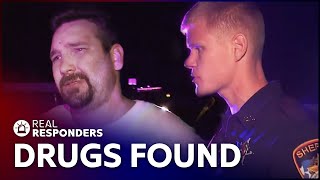 Handcuffed Drug Suspect Attempts To Escape | Cops | Real Responders