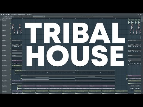 How To Make TRIBAL HOUSE!! - FL Studio Tutorial (+FREE FLP)