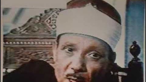 اروع قرائه للشيخ عبد الباسط فيديو  من اخر سورة الكهف.flv