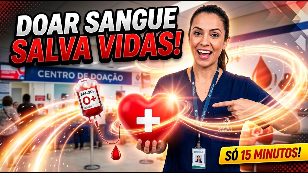 Doar Sangue é um Ato que Salva Vidas