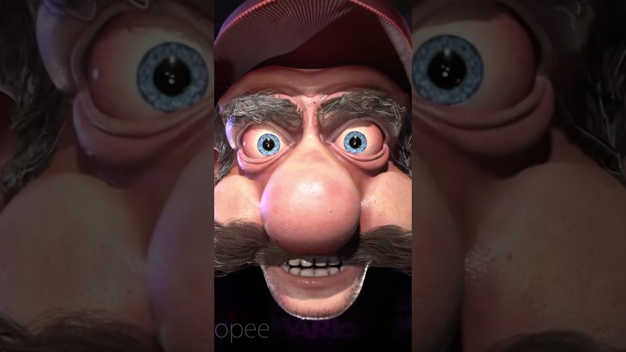 Mario Bros pero en la vida real #fnaf #juegos #mario #nintendo