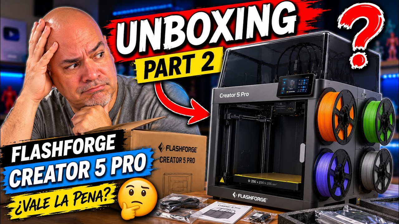 Unboxing 2 Flashforce Creator 5 PRO (sin editar)
