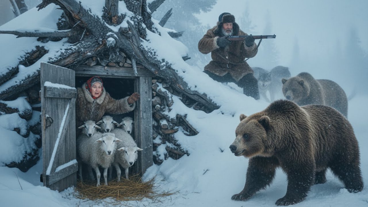 90 Year Old woman: "It found us!" DEFENDING against a Predator - Yakutia Survival