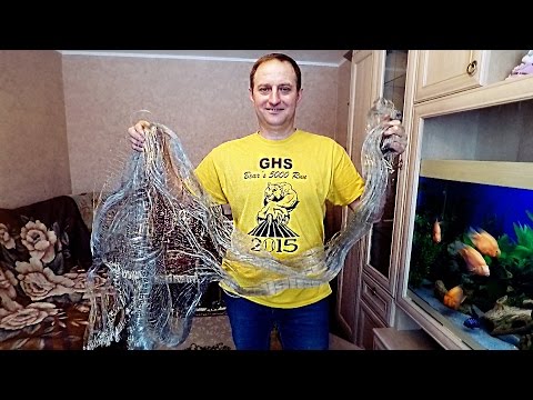 Кастинговая сеть Накидка - Парашют! Секрет изготовления -1 часть!