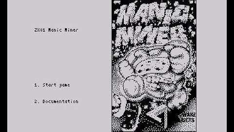 ZX81 Manic Miner Review for the Sinclair ZX Spectrum by John Gage