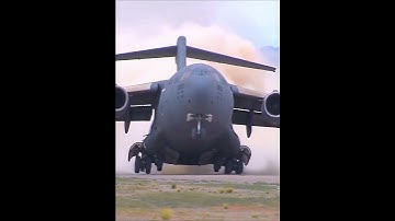 AMAZING C-17 GLOBEMASTER III TAKEOFF
