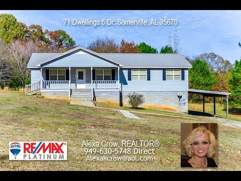 71 Dwellings 5 Dr, Somerville, AL home video tour