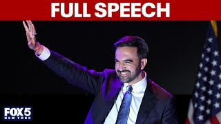 Zohran Mamdani's victory speech after winning NYC mayor race: FULL Profile