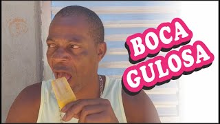 Nal Boca Gulosa Querendo Chupar O Picolé Em Paz