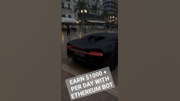 Earn $1000 Per Day with Ethereum Bot: How to Make Passive Income with Cryptocurrency Trading