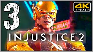 INJUSTICE 2 - Modo Historia - Parte 3 - Gameplay en Español - No Comentado - Walkthrough - 4K/60fps