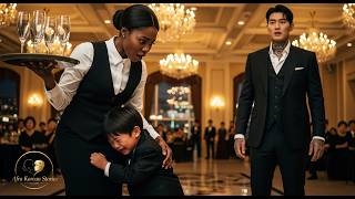 Korean Mafia Don's Son Called the Struggling AFRICAN Server 'Mom'! The Ball Room Fell Silent..PART 1
