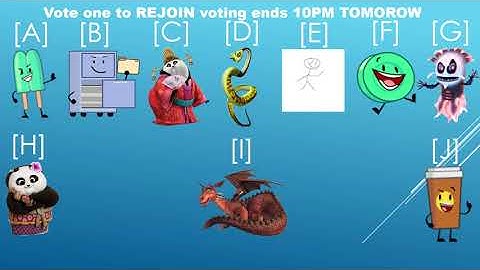 CHARACTER BOYS RANDOM CHARACTER VOTING EPISODE 10