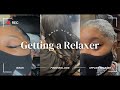 Relaxing my hair after 6 years being Natural. Hair transformation 💕