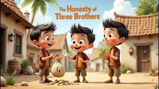 The Honesty of Three Brothers | Kids Moral Story on Truth and Integrity | KidsLearn English story