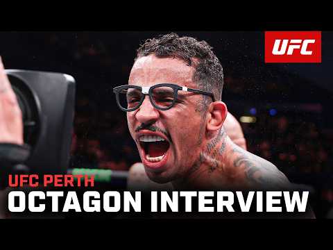 Carlos Prates Octagon Interview | UFC Perth