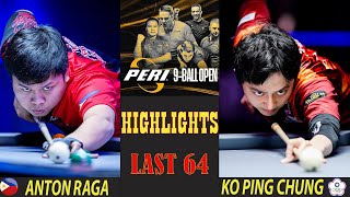 LAST 64 | ANTON RAGA vs KO PING CHUNG | HIGHLIGHTS | 2025 PERI OPEN