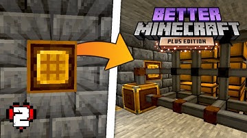 I made an INSANE Simple Storage System In Better Minecraft Hardcore! (E02)