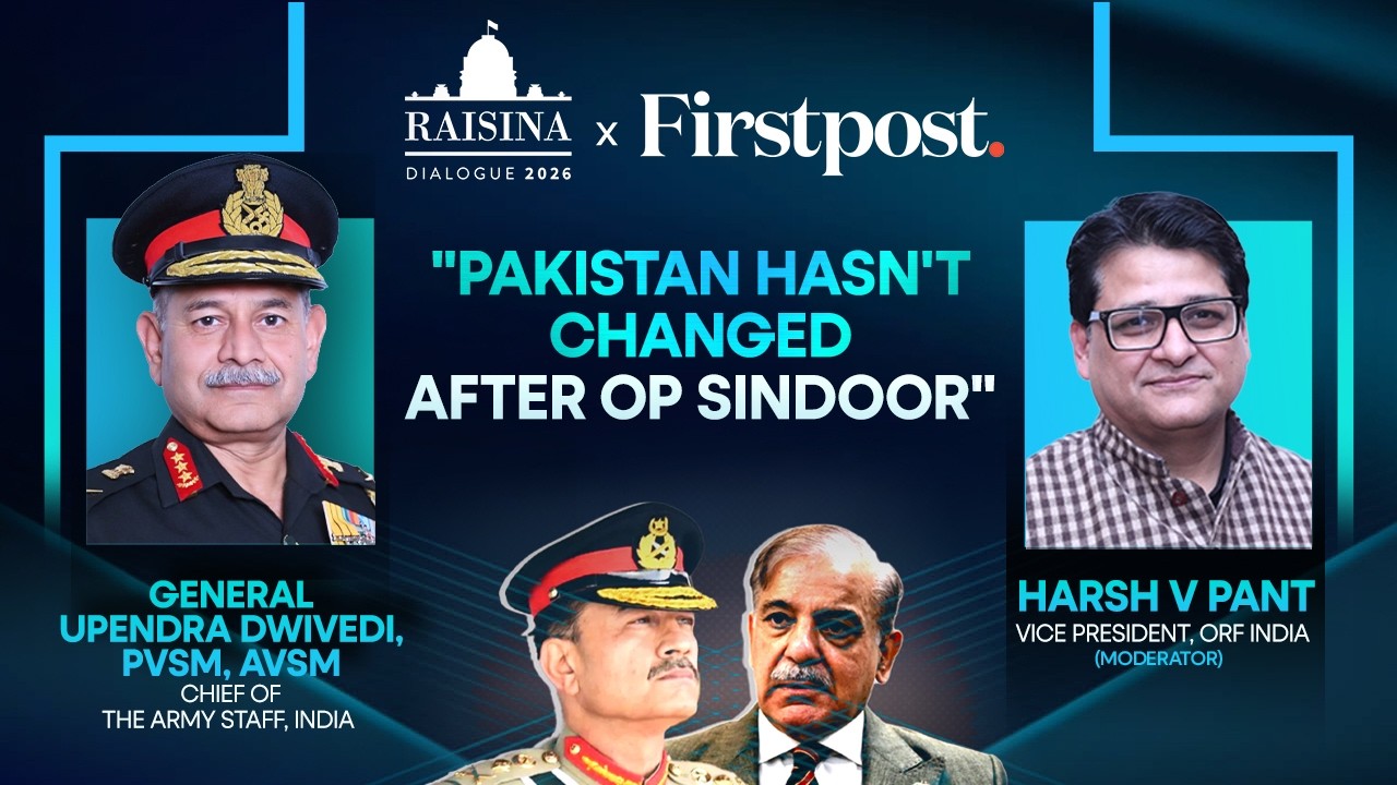 India's Army Chief Speaks on Op Sindoor, Pakistan and Future of Warfare | Raisina Dialogue 2026