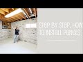 Step by Step: How to Install Wall Panels