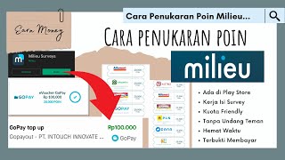 Cara Penukaran Poin Milieu | Aplikasi Survey Penghasil Uang Terbukti Membayar screenshot 4