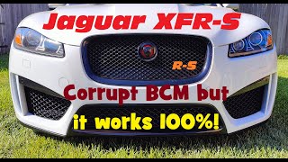 2015 Jaguar XFR S Corrupt BCM
