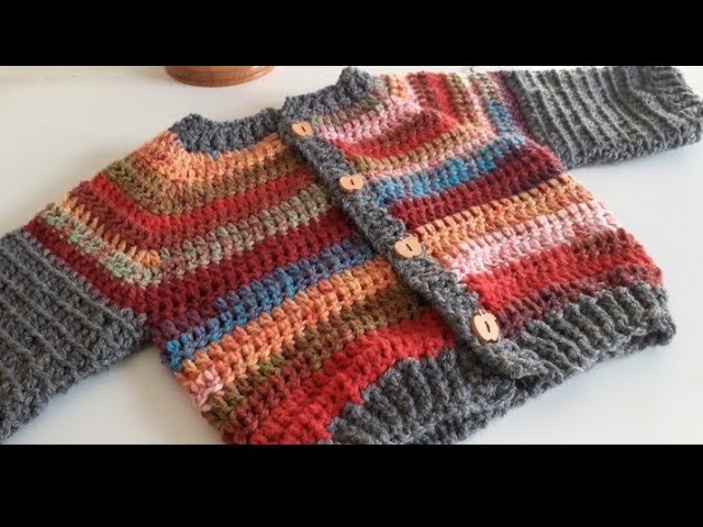 Petit Gilet Boléro Tricoté Au Crochet - Bleu Clair Taille 34/36 Neuf