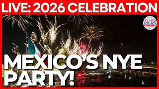 Download lagu MEXICO CITY 2026 LIVE: Watch the Spectacular Zócalo Fireworks & Light Show (4K) | Times Now World