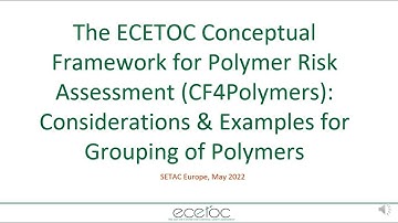 Considerations & Examples for Grouping of Polymers