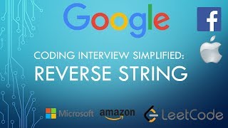 Coding Interview Tutorial 111 - Reverse String [LeetCode]