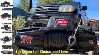 Why I chose the Warn VR EVO 12S over all these other winches