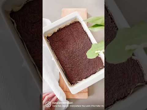 BROWNIE sin harina,