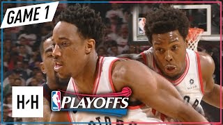 DeMar DeRozan \& Kyle Lowry Full Game 1 Highlights vs Cavaliers 2018 Playoffs ECSF - 40 Pts Combined