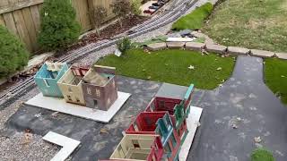 A quick update video of my outdoor G Scale model train layout