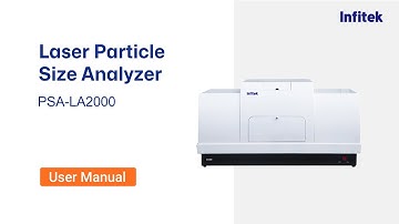 Operation Video | Laser Particle Size Analyzer PSA-LA2000—Infitek