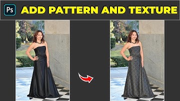 How to Add Patterns and Textures to Clothing - Photoshop Tutorial