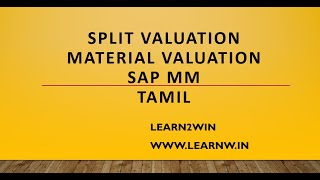 split valuation in sap mm | material valuation in sap mm | sap course | account assignments sap mm