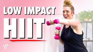 Low Impact HIIT Follow Along Workout | V SHRED