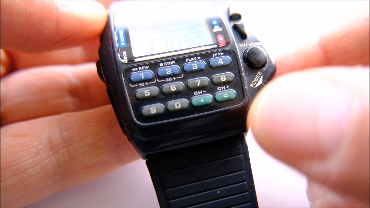 Casio Cmd-40 Watch Model 1174 Remote Controller - Youtube