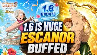 Seven Deadly Sins Origin 1.6 Update: Escanor Buff, 100-Day Rewards & More