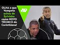 "EU JOGUEI com o Sylvinho e..." OLHA o que Vampeta achou do NOVO TÉCNICO do Corinthians!