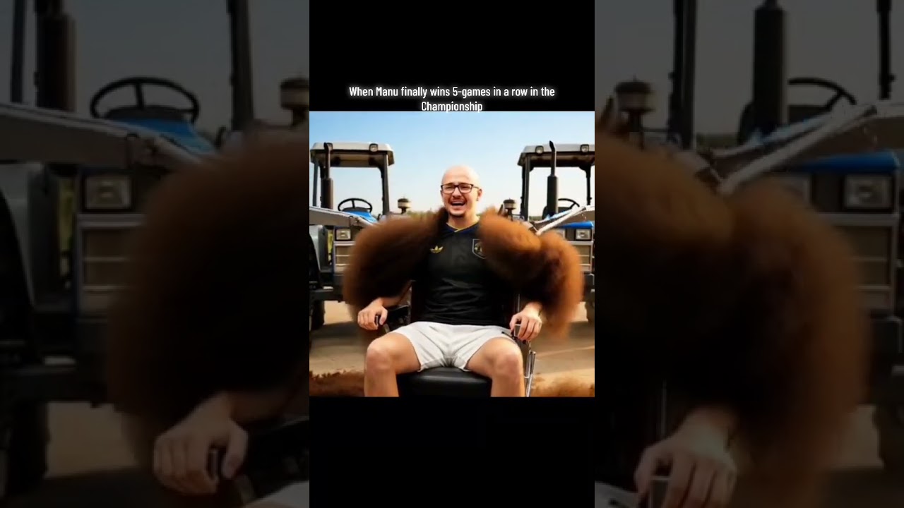 This brother when Manu finally wins 5 in a row in the Championship #unitedstand #manchesterunited