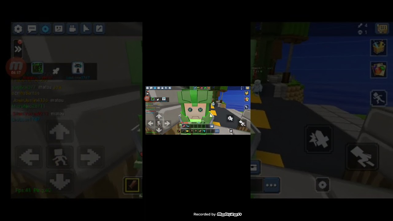 sendo o chora pro arco (blockman go)