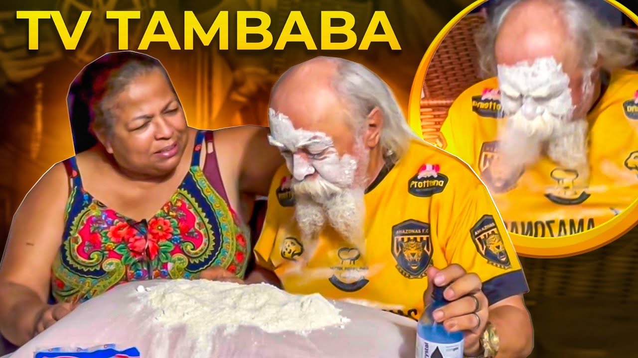 DONA ZAZA NÃO TEVE PENA DE LUIZ DO SOM NA GINCANA DA TV TAMBABA | LUIZ DO SOM